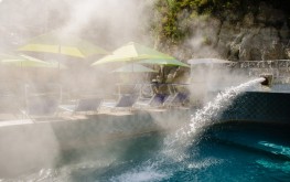Piscina termale e sauna
