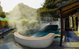 Piscina termale e sauna