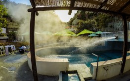 Piscina termale e sauna